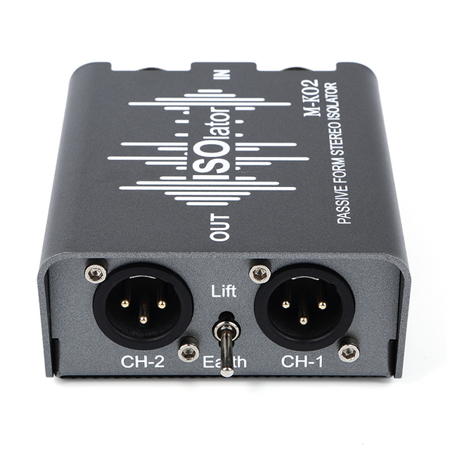 M-K02 两路 XLR 音频隔离器