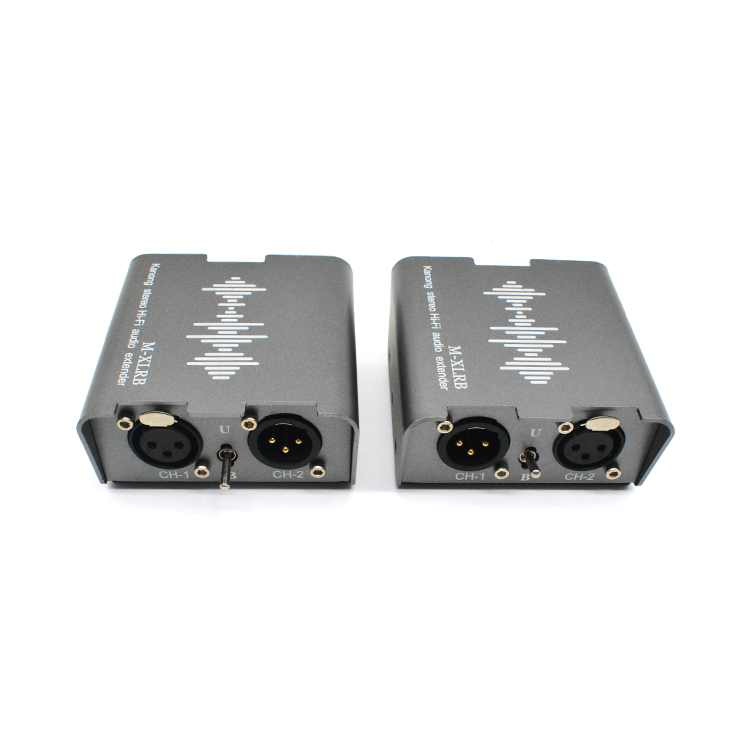M-XLRB 双卡农 (XLR) 立体声音频扩展器（Cat5e/6）