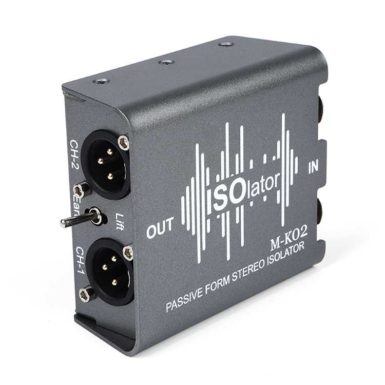 M-K02 两路 XLR 音频隔离器
