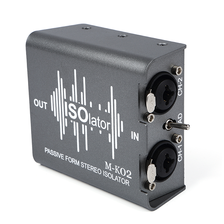 M-K02 两路 XLR 音频隔离器