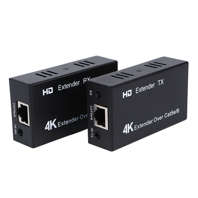 M-HK100A Cat5e/6 4K 高清延长器，带红外控制 