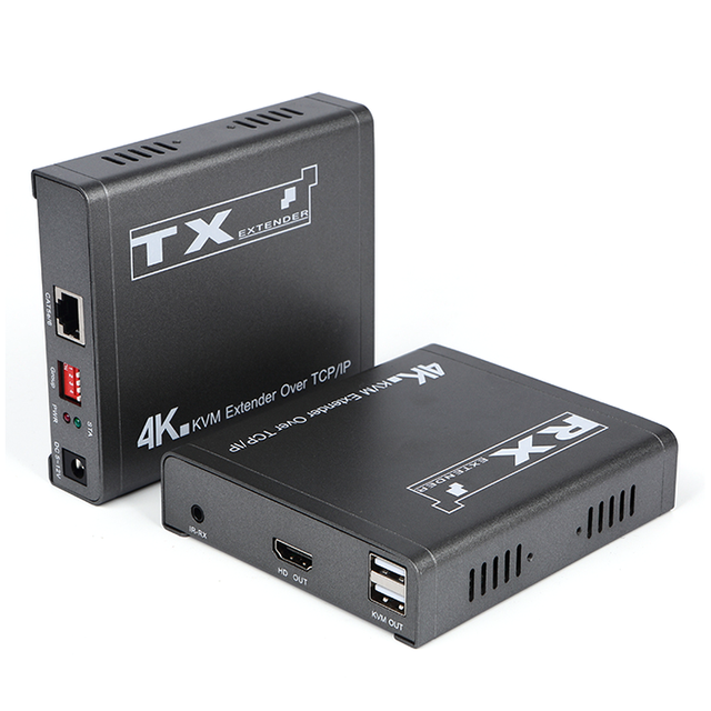 M-HK200U Cat5e/6 HD+KVM 延长器