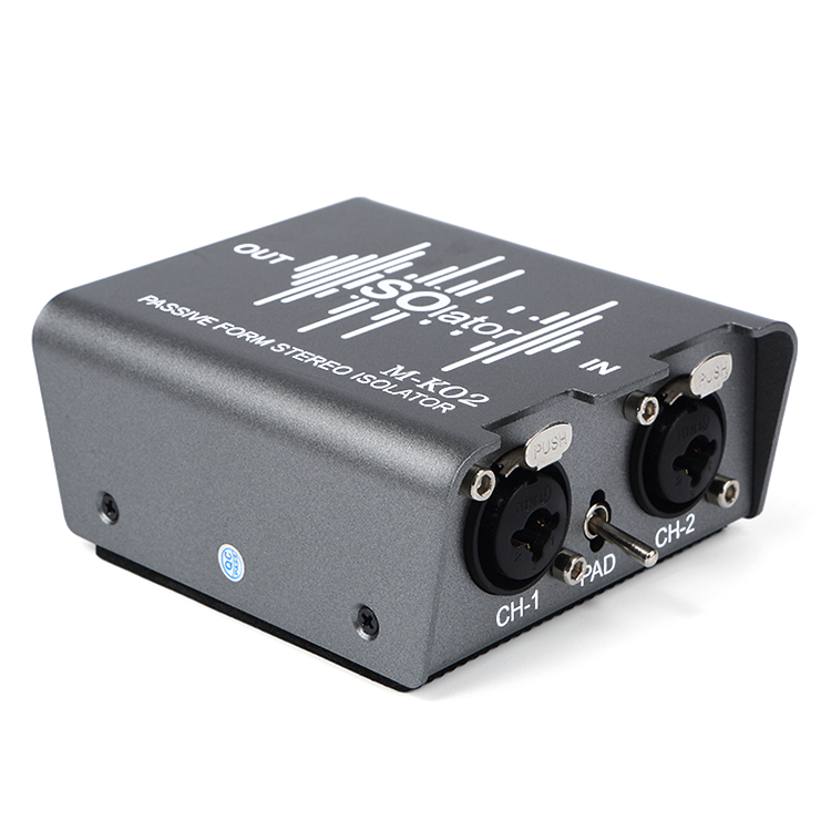 M-K02 两路 XLR 音频隔离器