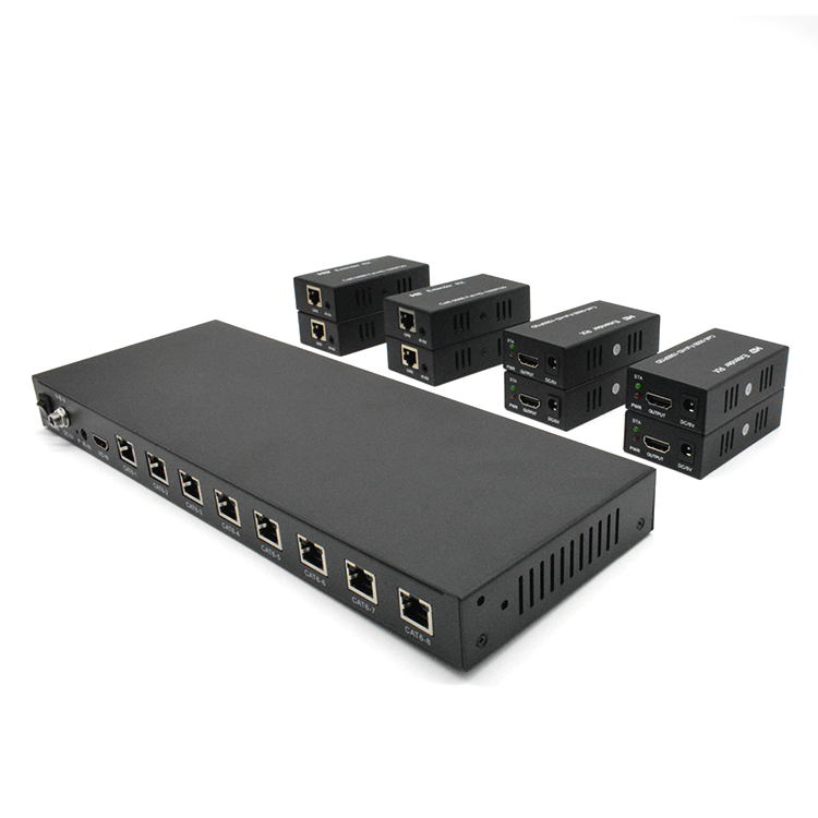 M-HD608 8 类六类高清延长器