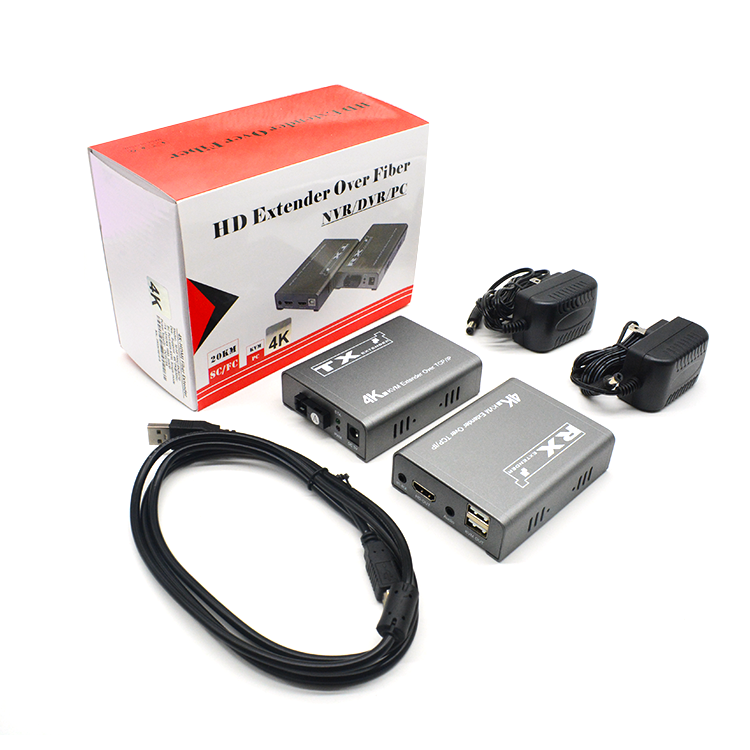 M-HF100U-4K高清+KVM光纤延长器