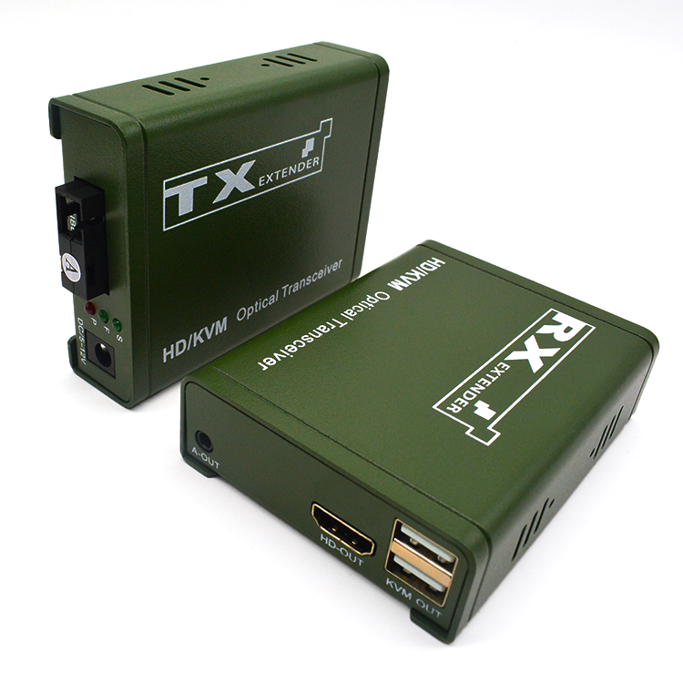 M-HF300U HD+KVM光纤延长器