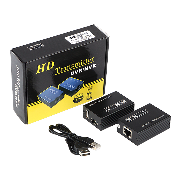 M-HD30U 1080P 30M 高清+KVM 六类延长器 