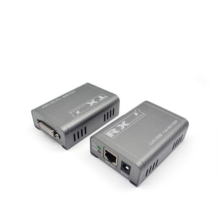 M-DH60 60m 1080P DVI 延长器 Over Cat6 带 PoC HDCP1.2