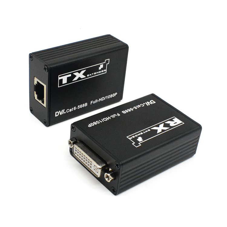 M-D30 30m 1080P DVI 延长器 Over Cat6 无需电源