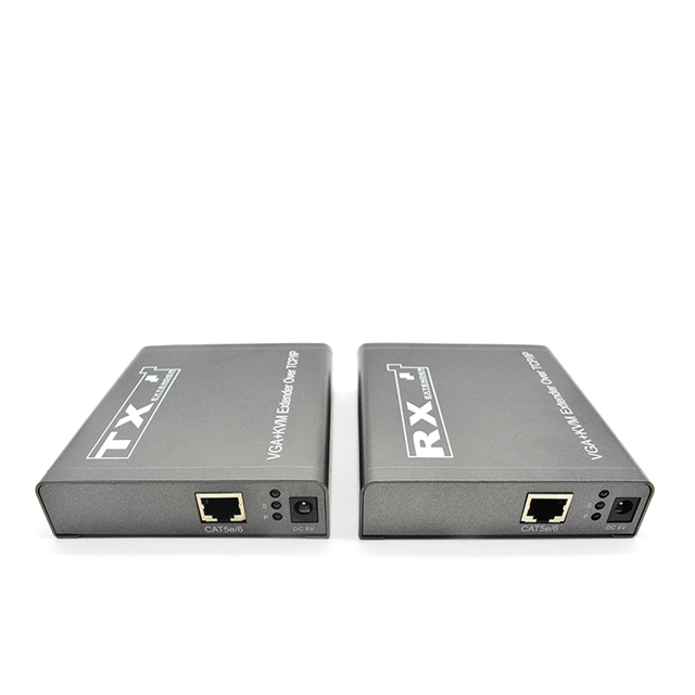 M-V200U VGA+KVM网线传输器，支持一发多收，本地输出，外嵌立体声音频