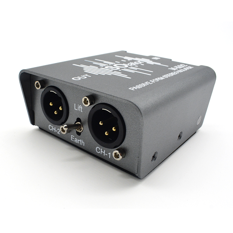M-K02 两路 XLR 音频隔离器