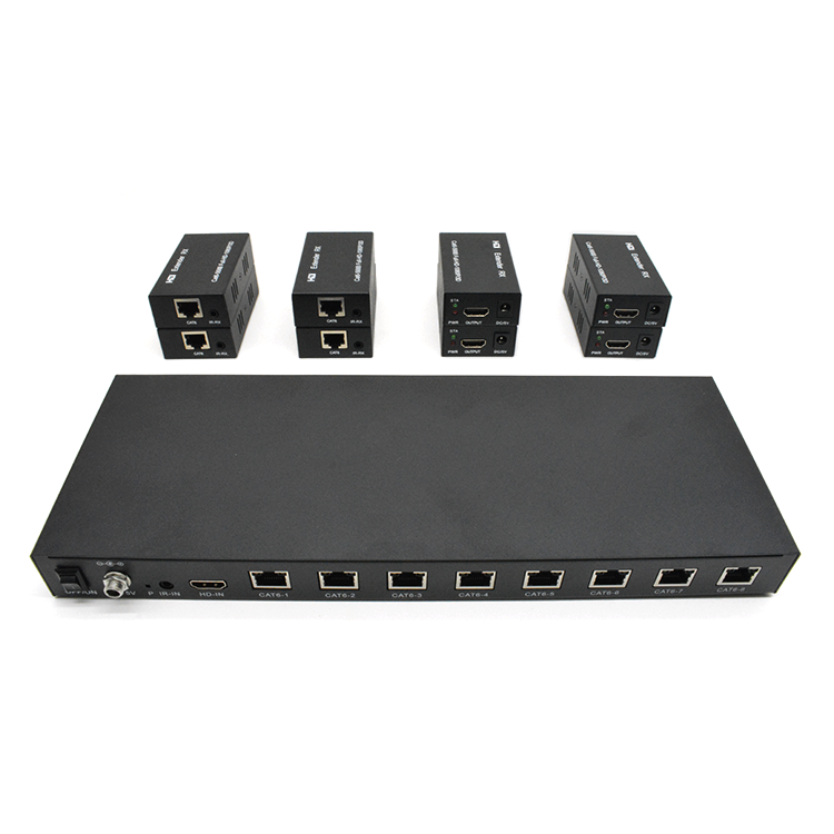M-HD608 8 类六类高清延长器