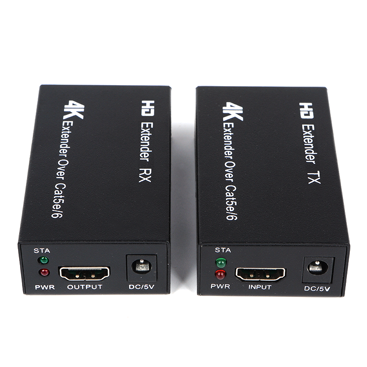 M-HK100A Cat5e/6 4K 高清延长器，带红外控制 