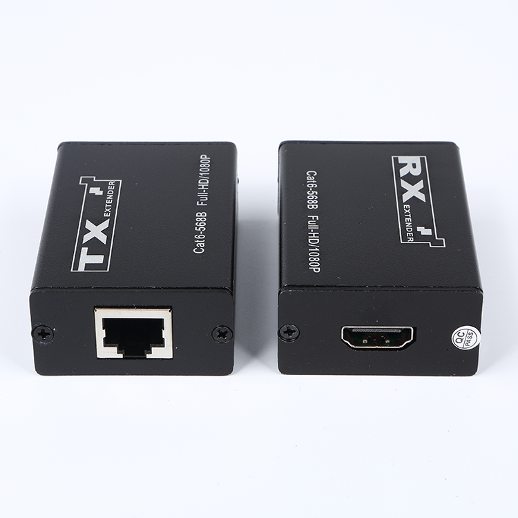 M-HD30 30m 1080P 高清延长器 Cat6 电缆即插即用，无需电源，适用于安防系统