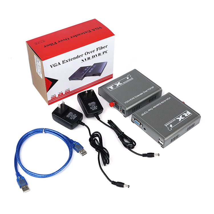 M-VF100U(SC/FC) VGA+KVM光纤延长器