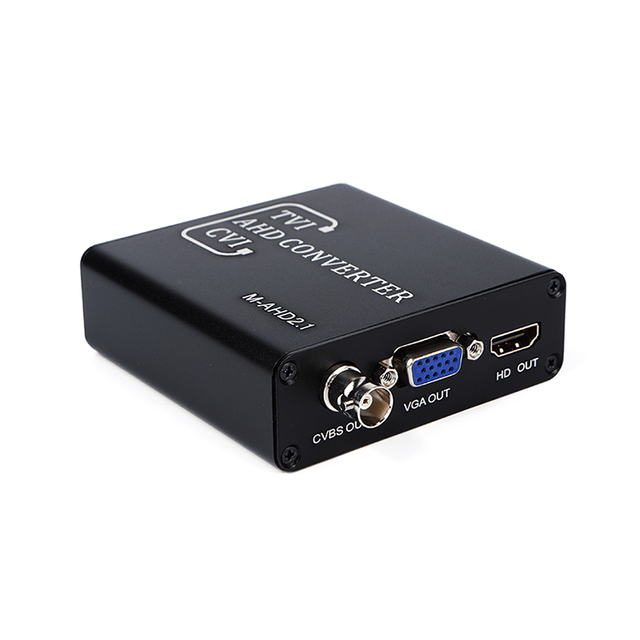 M-AHD2.1 AHD/TVI/CVI/CVBS 转 HD/VGA/CVBS 高清视频转换器