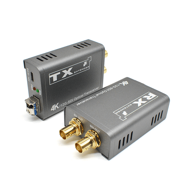 M-SD100A 20公里 本地输出 4K/12G-SDI光纤传输器