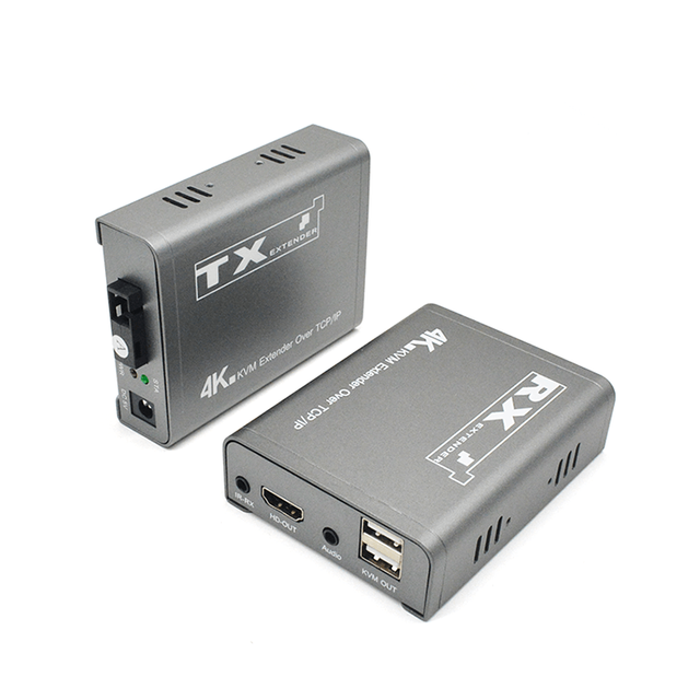 M-HF100U-4K 4K KVM 红外控制 一对多 HD光纤传输器