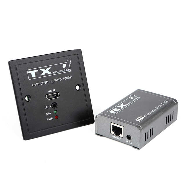 M-HD60B 86面板HD网线延长器