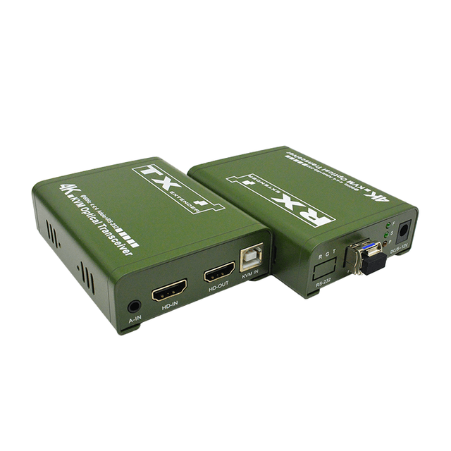 M-HFK20U 4K EDID KVM 独立音频 HD光纤传输器