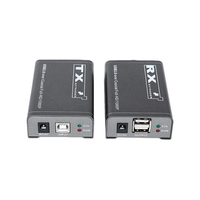 【M-U50】50M USB2.0 延长器，支持1080P，无需设置，即插即用