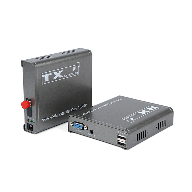 M-VF100U SC FC KVM 20公里 一对多VGA光纤传输器